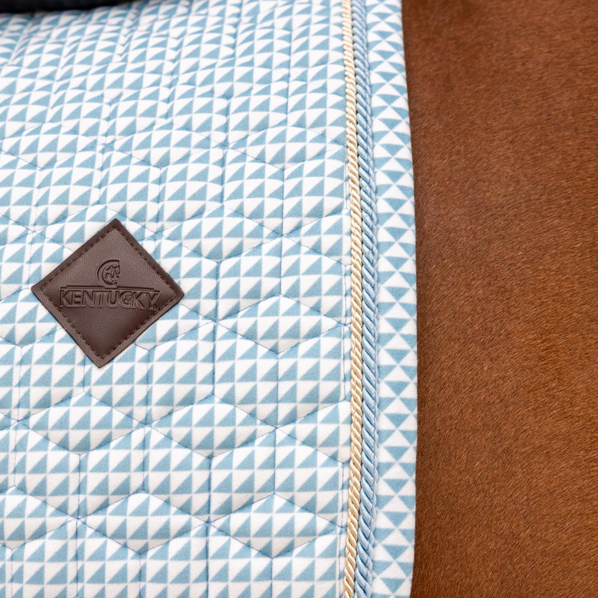 Kentucky Horsewear Saddle Pad Velvet Printing Jumping - Kentucky Horsewear - Equiluxe Tack