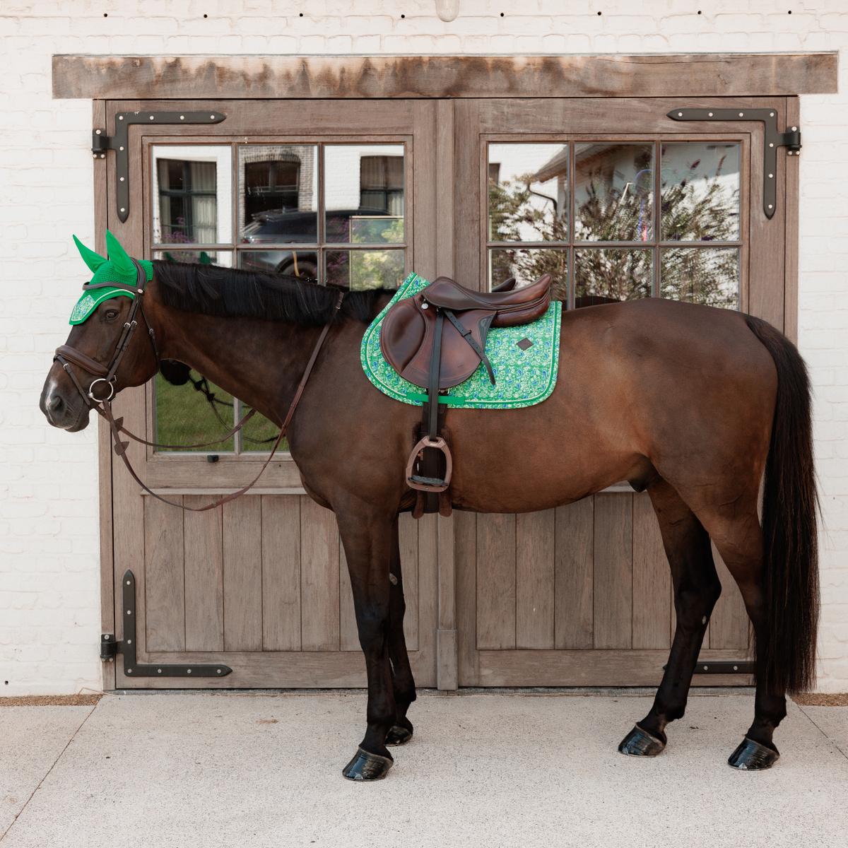 Kentucky Horsewear Saddle Pad Velvet Printing Jumping - Kentucky Horsewear - Equiluxe Tack