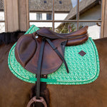 Kentucky Horsewear Saddle Pad Velvet Printing Jumping - Kentucky Horsewear - Equiluxe Tack