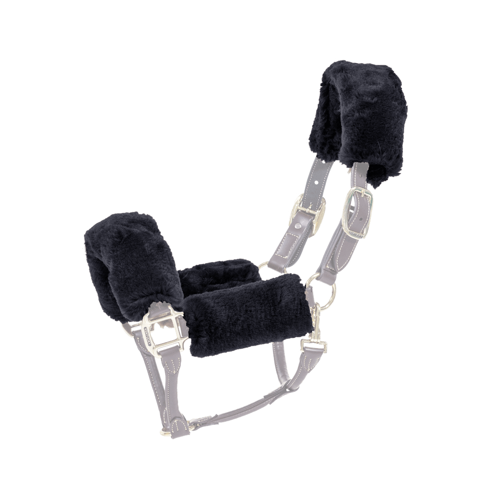 Kentucky Horsewear Sheepskin Halter Set 4 Pieces - Equiluxe Tack