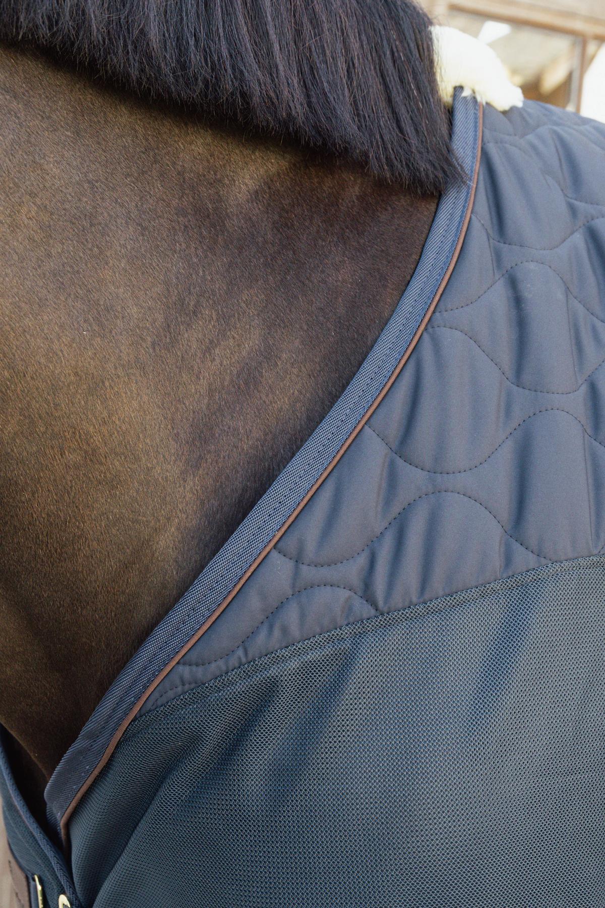Kentucky Horsewear Transport Combo Cooler Fleece - Navy - Kentucky Horsewear - Equiluxe Tack
