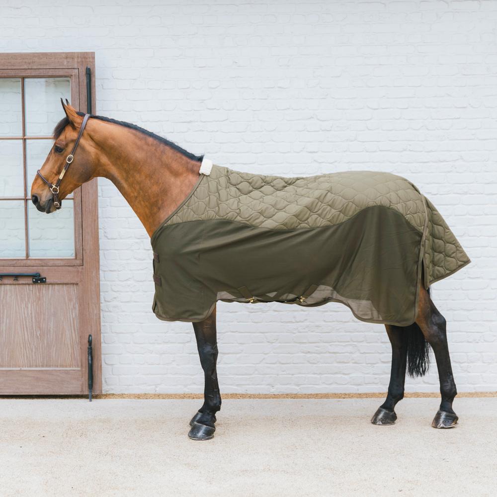 Kentucky Horsewear Transport Combo Cooler Fleece - Pine Green - Kentucky Horsewear - Equiluxe Tack