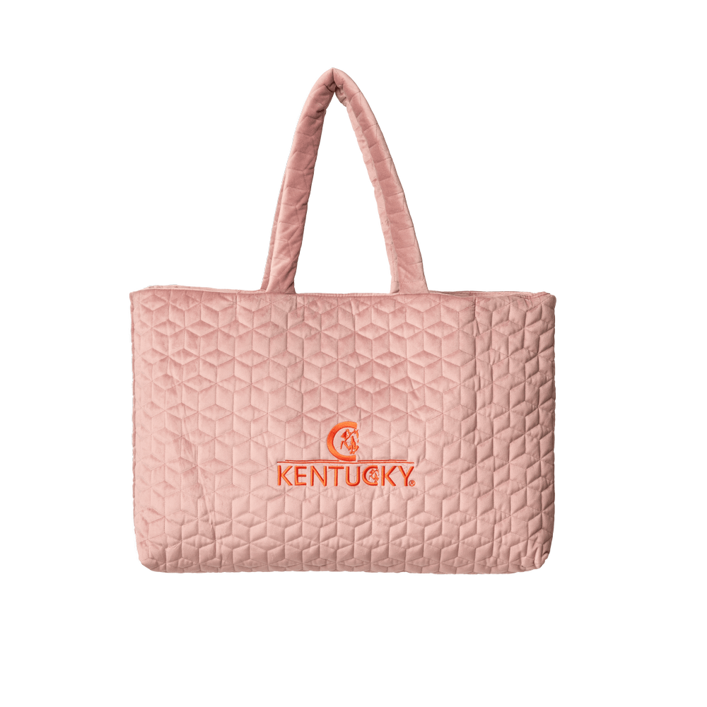 Kentucky Horsewear Velvet Bag Old Rose - Equiluxe Tack