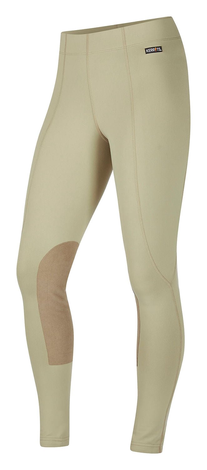 Kerrits Women's Flow Rise Knee Patch Performance Riding Tights - Kerrits - Equiluxe Tack