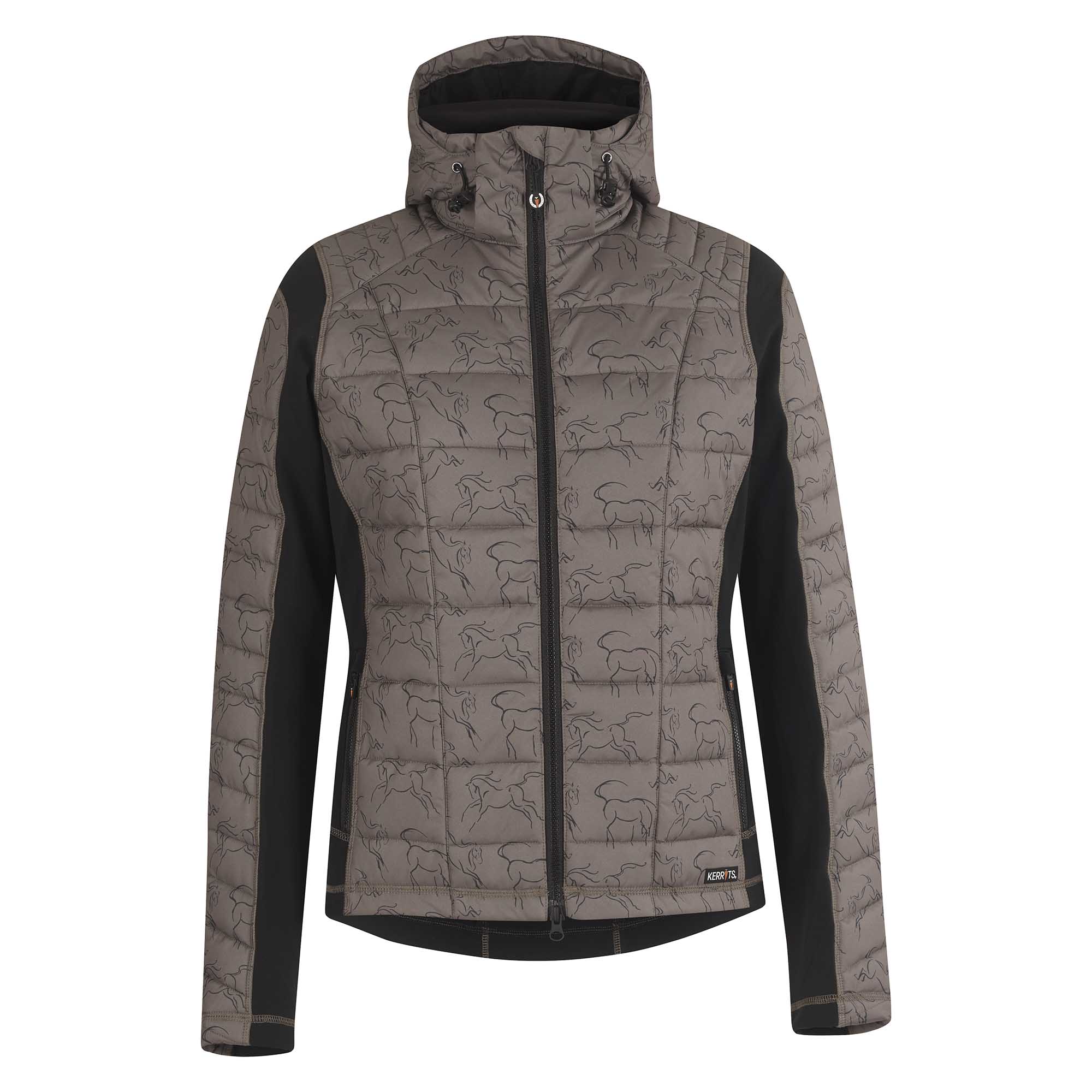 Kerrits Women's Heads Up Winter Whinnies Quilted Riding Jacket - Kerrits - Equiluxe Tack