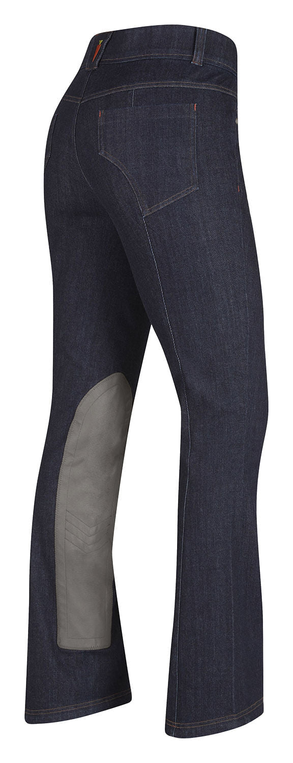 Kerrits Women's Stretch Denim Extended Knee Patch Bootcut Riding Jeans - Kerrits - Equiluxe Tack