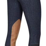 Kerrits Women's Stretch Denim Knee Patch Riding Breeches - Kerrits - Equiluxe Tack