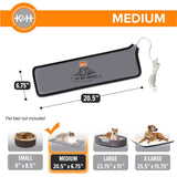 K&H Pet Bed Warmer – Indoor Heated Pad for Cats & Dogs, Thermostatically Controlled, Energy - Efficient, Safe for Arthritis & Comfort - K&H - Equiluxe Tack