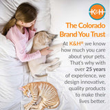 K&H Pet Bed Warmer – Indoor Heated Pad for Cats & Dogs, Thermostatically Controlled, Energy - Efficient, Safe for Arthritis & Comfort - K&H - Equiluxe Tack