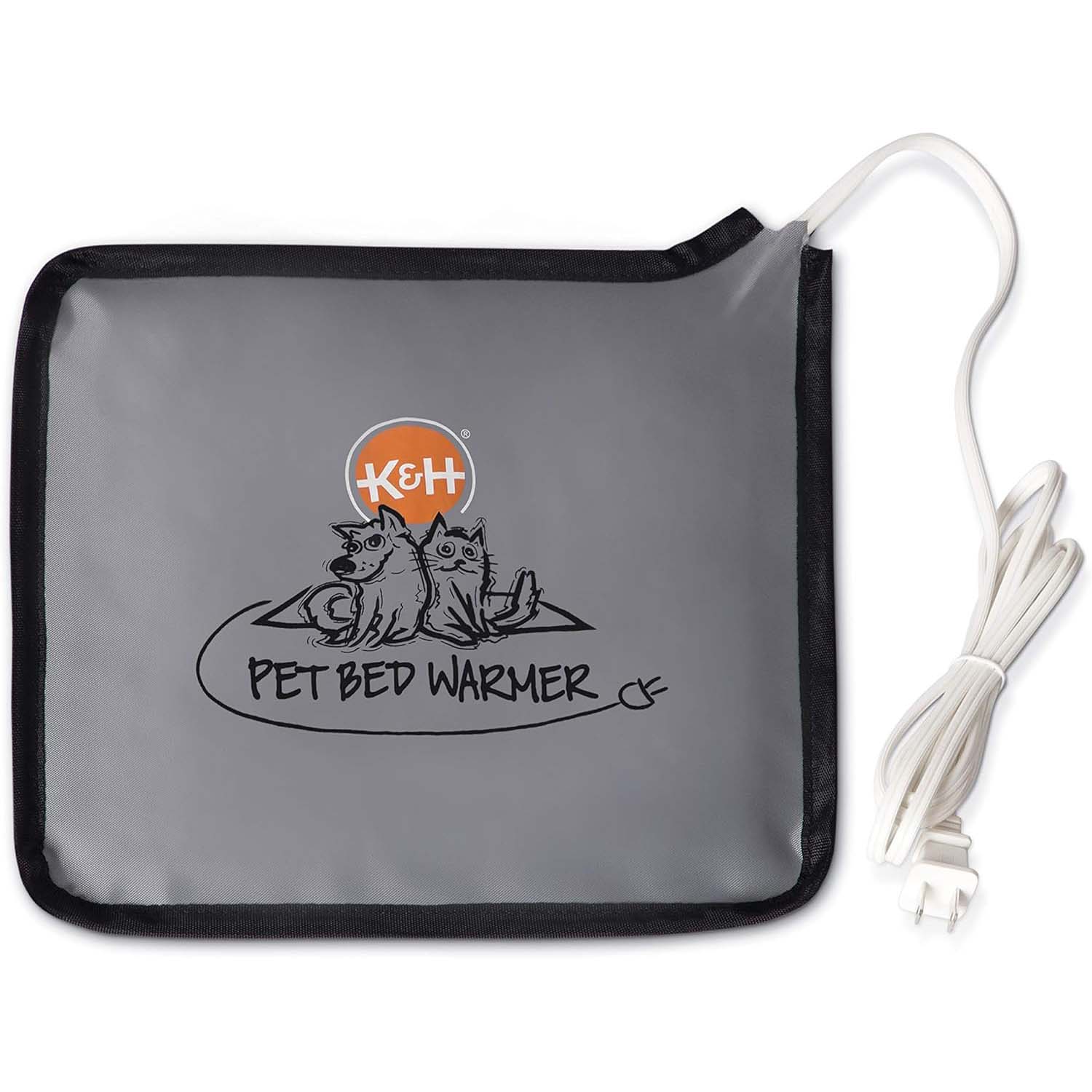 K&H Pet Bed Warmer – Indoor Heated Pad for Cats & Dogs, Thermostatically Controlled, Energy - Efficient, Safe for Arthritis & Comfort - K&H - Equiluxe Tack
