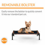K&H Pet Products Original Bolster Pet Cot Elevated Pet Bed - K&H - Equiluxe Tack