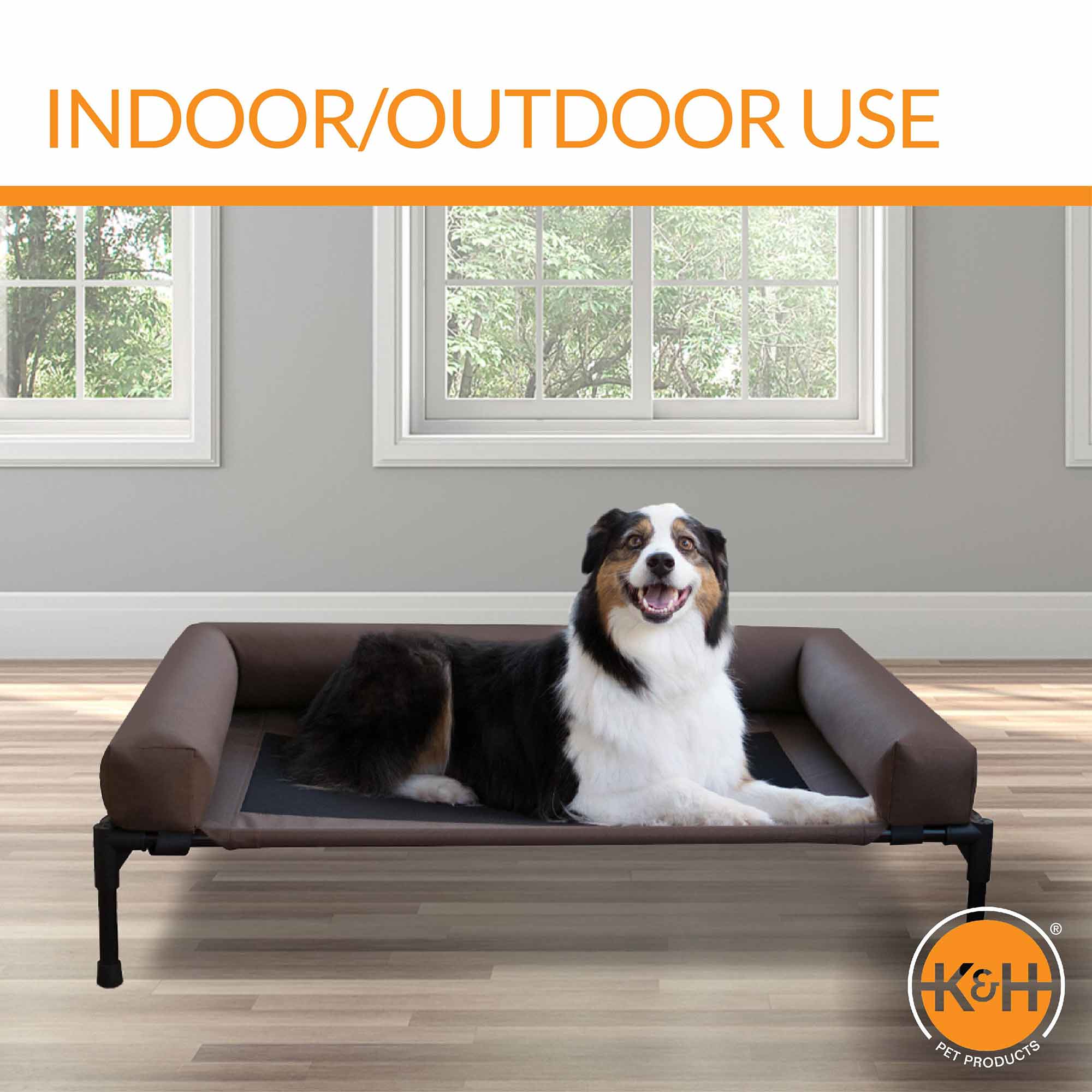 K&H Pet Products Original Bolster Pet Cot Elevated Pet Bed - K&H - Equiluxe Tack