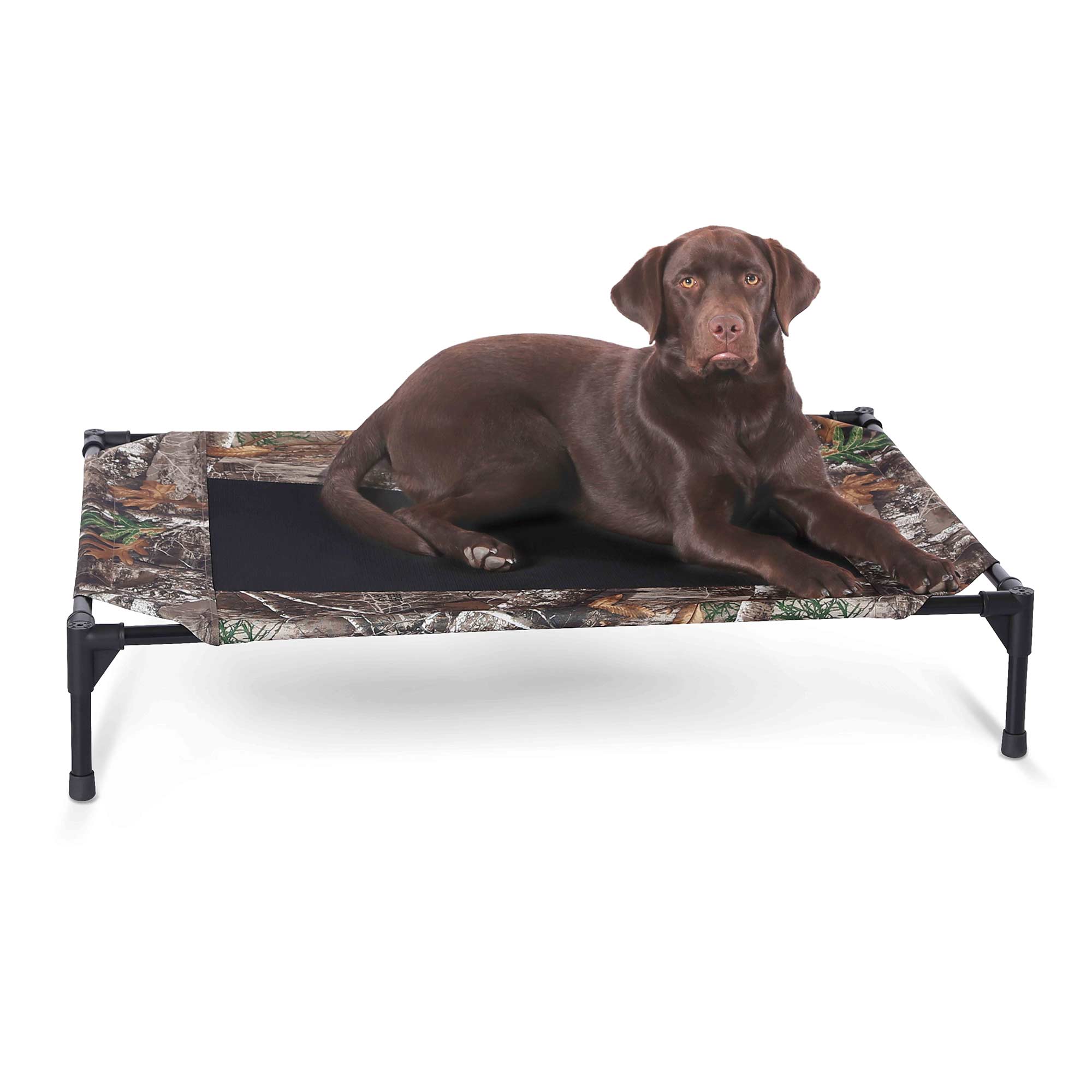 K&H Pet Products Original Pet Cot Elevated Dog Bed, Realtree Edge - K&H - Equiluxe Tack