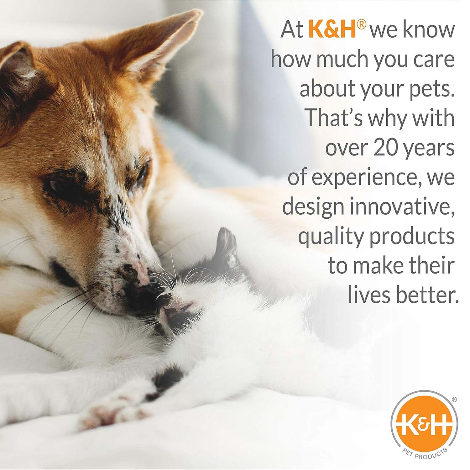 K&H Thermo - Pet Heated Mat for Small Dogs and Cats – Indoor Heated Bed Pad - K&H - Equiluxe Tack