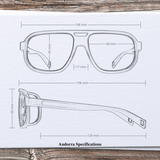 Kroop's The Andorra Riding Sunglasses - Kroop's - Equiluxe Tack