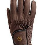 Kunkle Brown Bancroft Show Gloves - Kunkle Gloves - Equiluxe Tack