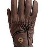 Kunkle Brown Bancroft Show Gloves - Kunkle Gloves - Equiluxe Tack