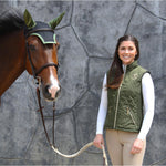 LA EQ The Del Mar Barn Vest with Faux Fur Lining - Majyk Equipe - Equiluxe Tack
