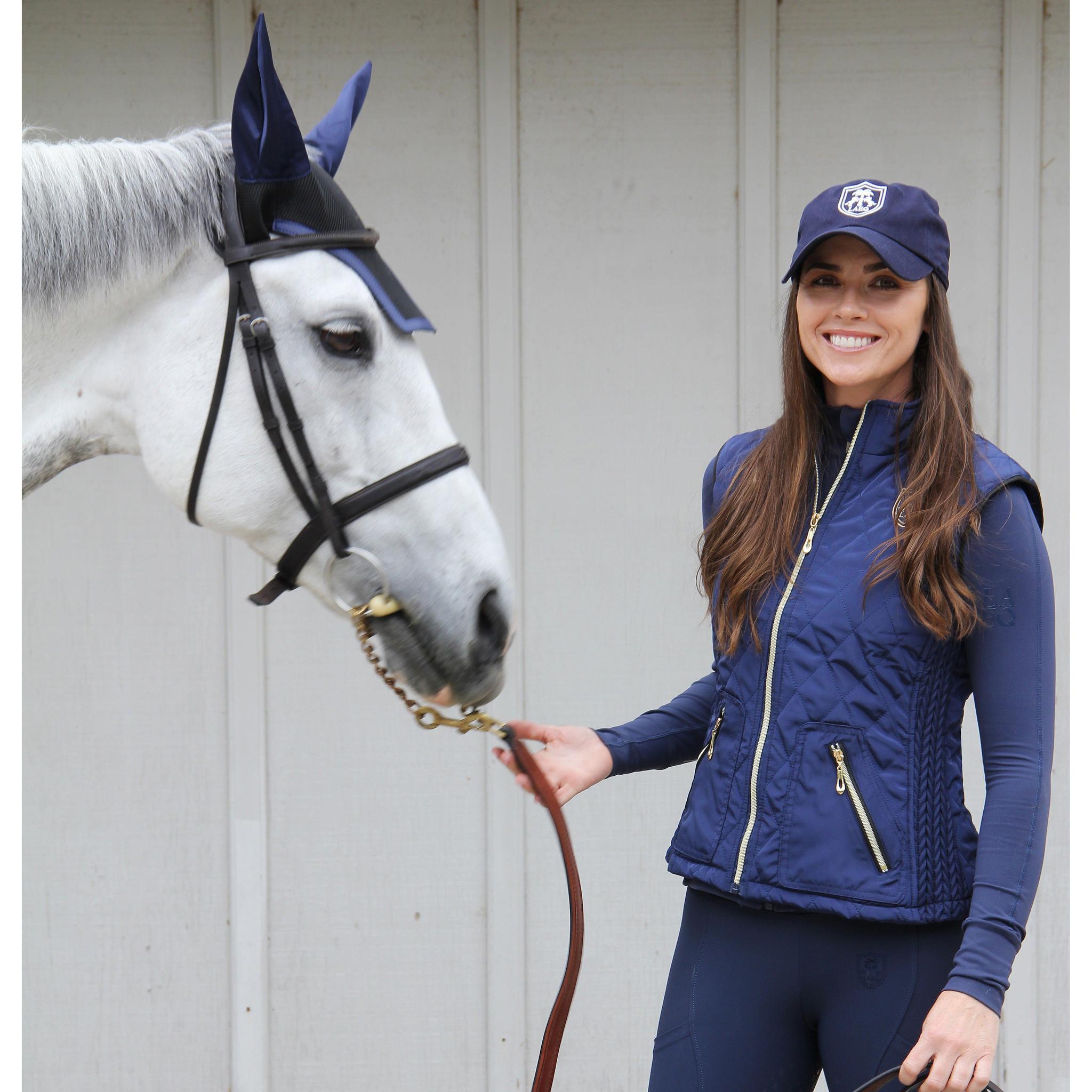 LA EQ The Del Mar Barn Vest with Faux Fur Lining - Majyk Equipe - Equiluxe Tack