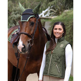 LA EQ The Del Mar Barn Vest with Faux Fur Lining - Majyk Equipe - Equiluxe Tack