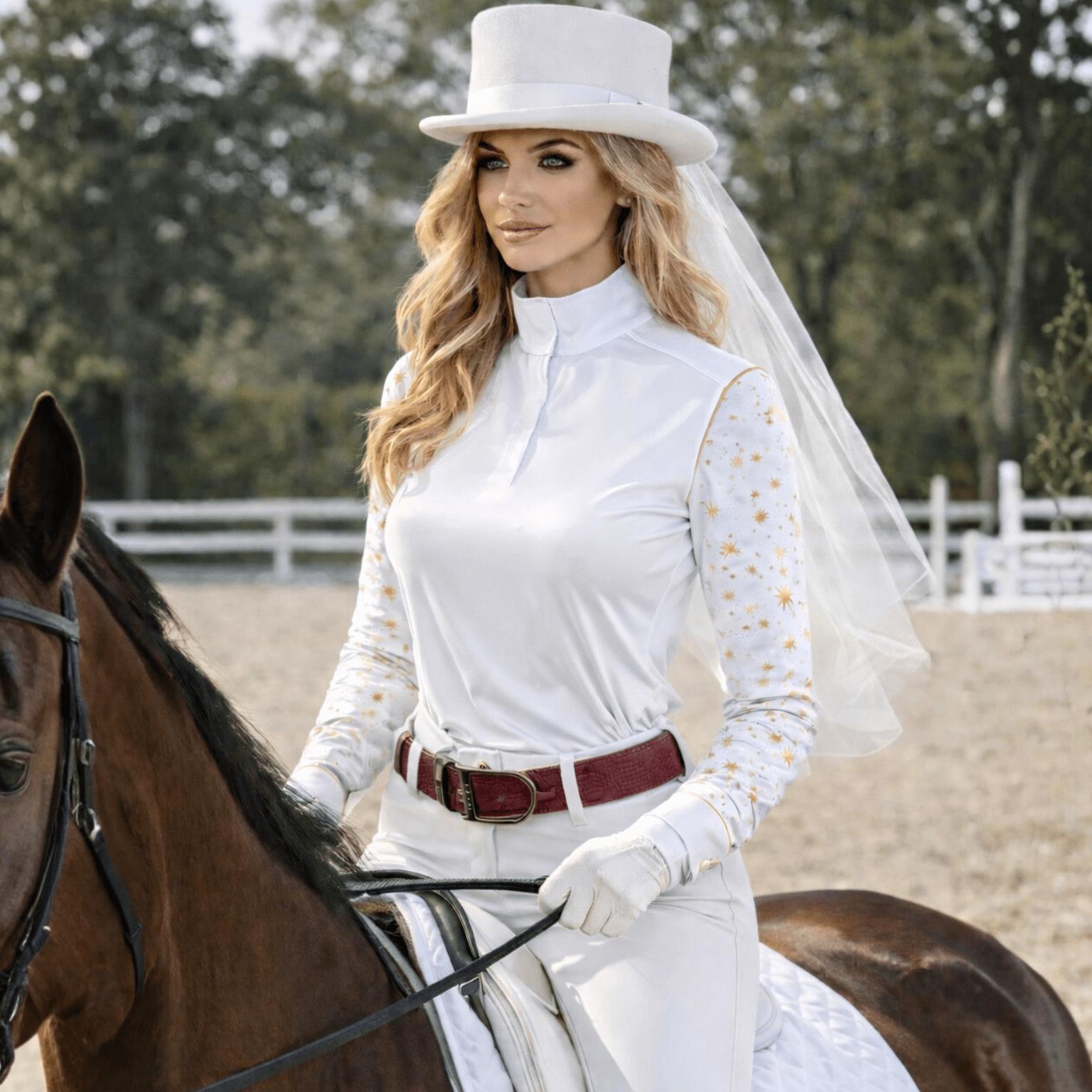 LA EQ The Starlet Starburst Shirt - Majyk Equipe - Equiluxe Tack