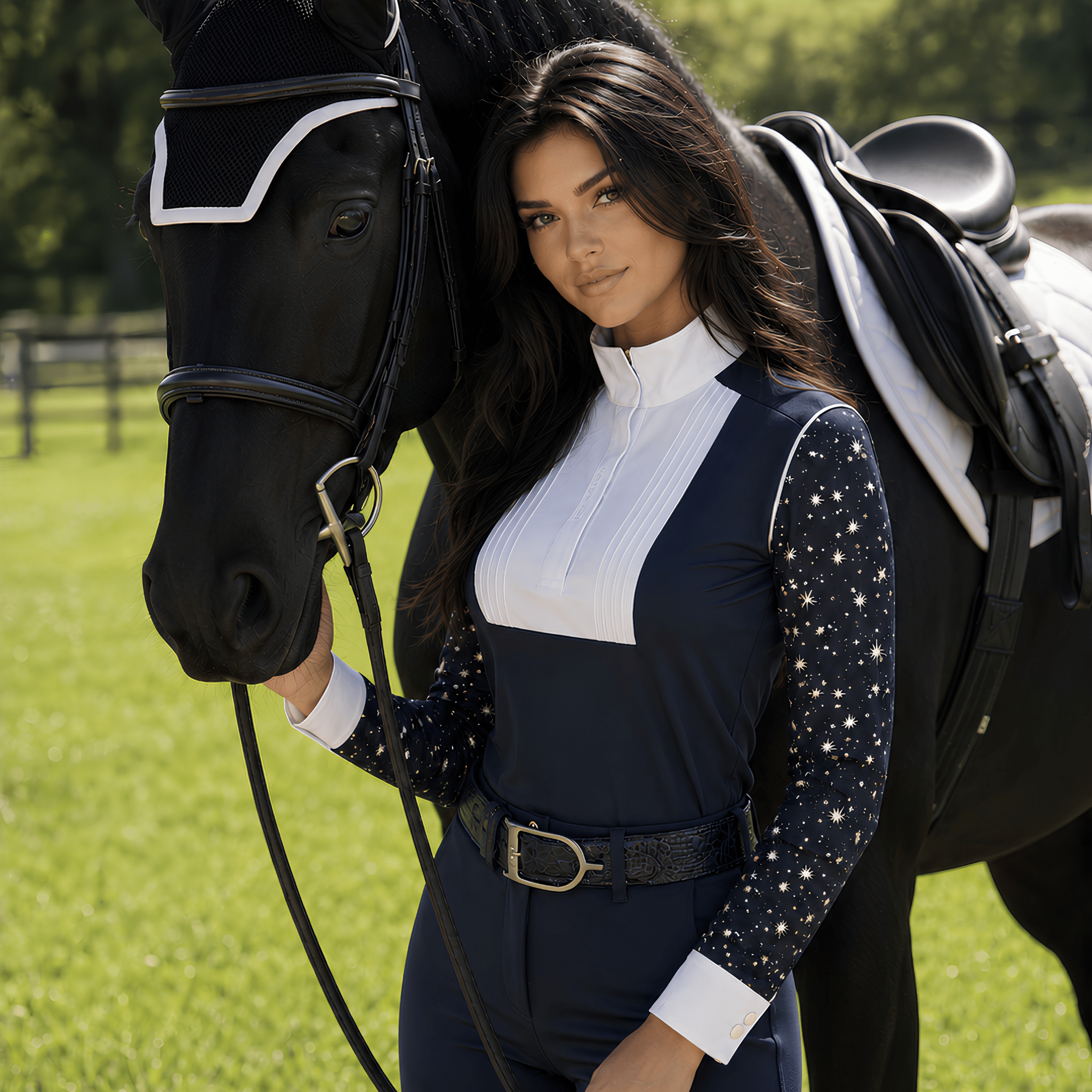 LA EQ The Starlet Starburst Shirt - Equiluxe Tack