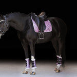 Lavender Saddle Pad Set - Equestroom - Equiluxe Tack