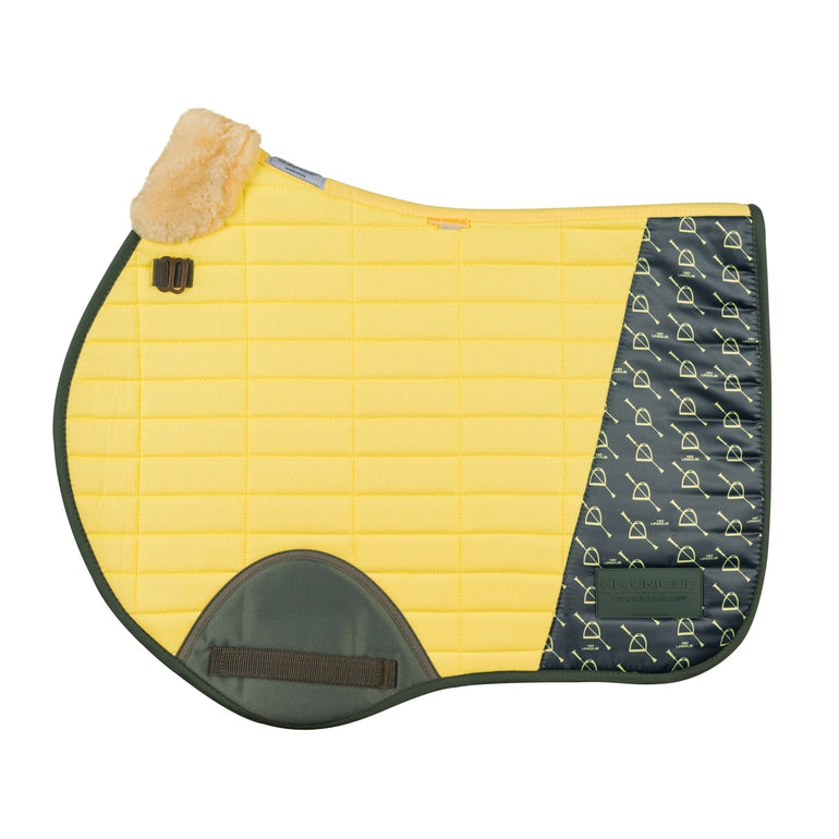 Lemon Iconic Jump Saddle Pad - FlexiTabz™© - Equiluxe Tack