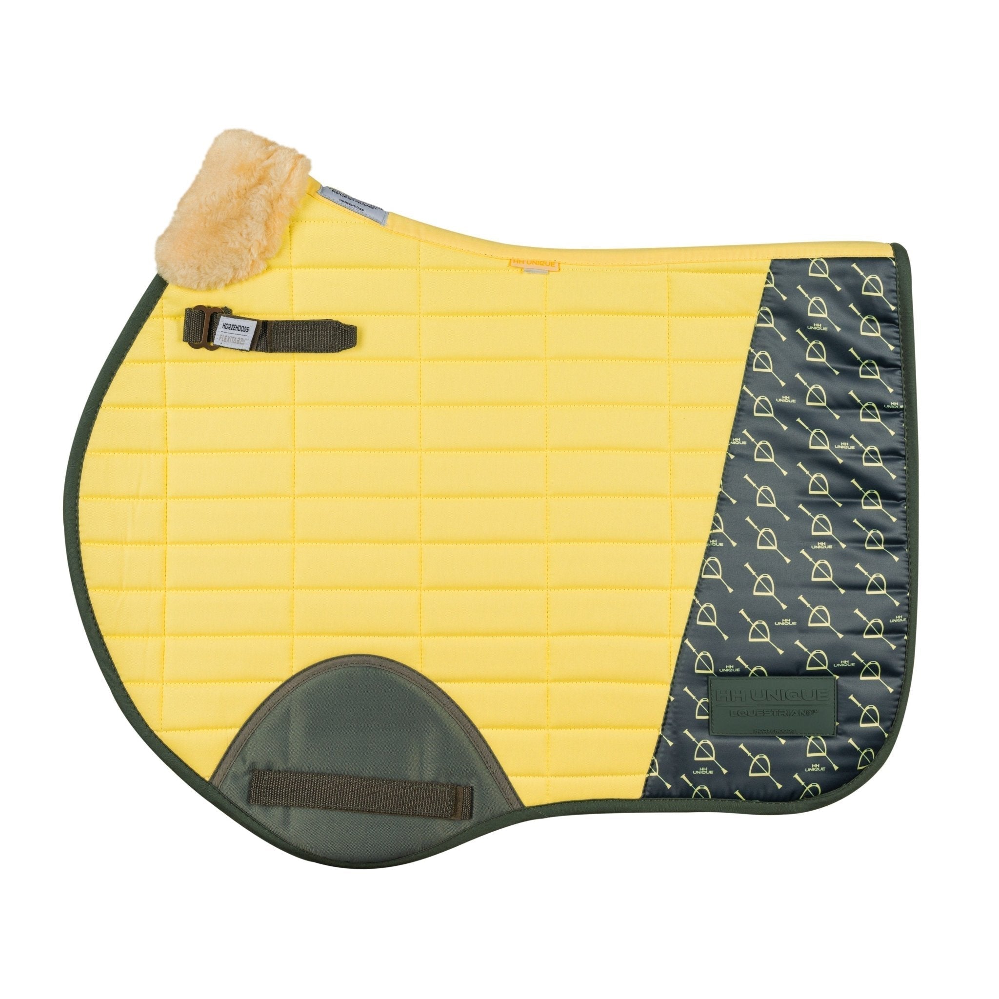 Lemon Iconic Jump Saddle Pad - FlexiTabz™© - Equiluxe Tack