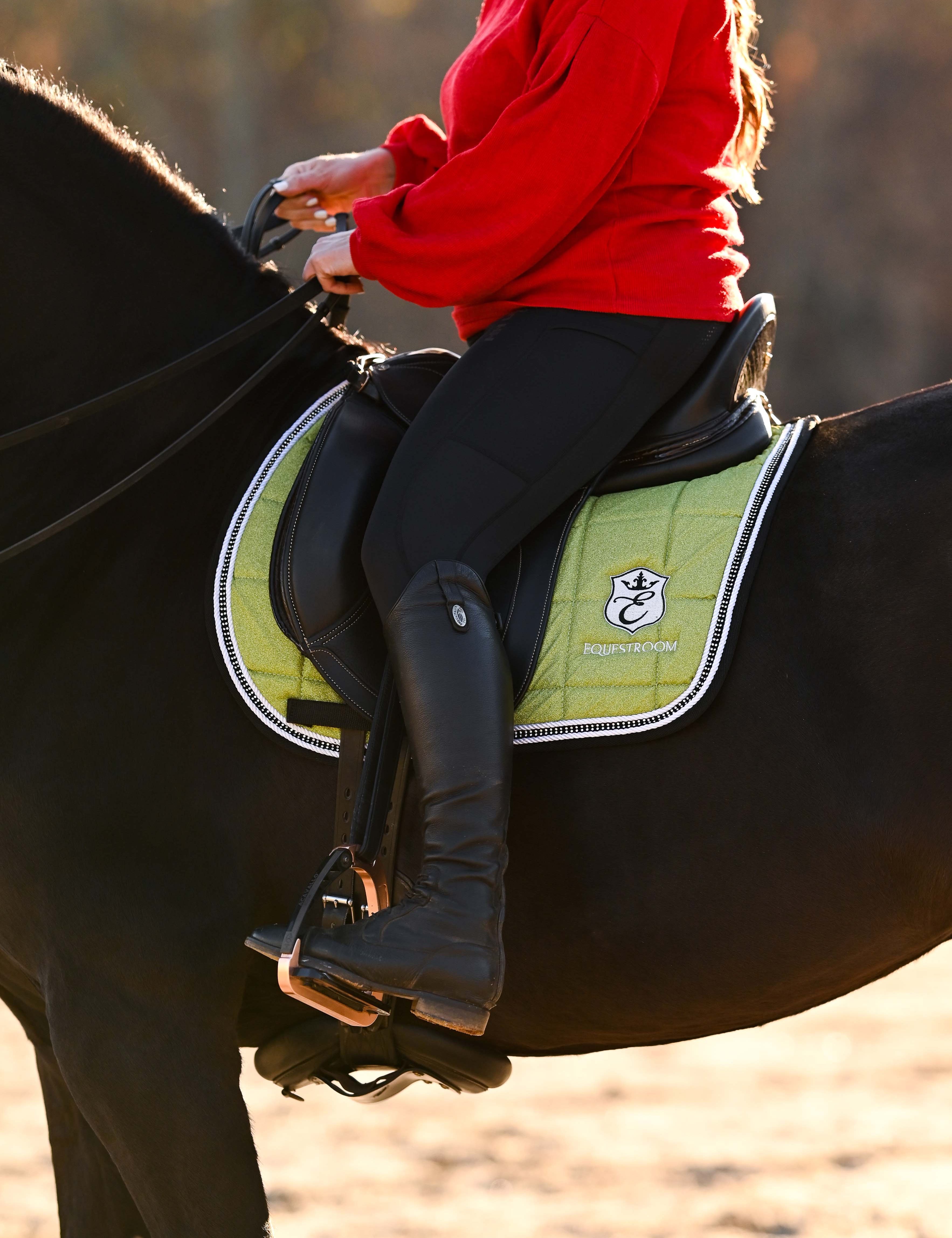 Lemongrass Saddle Pad - Equestroom - Equiluxe Tack