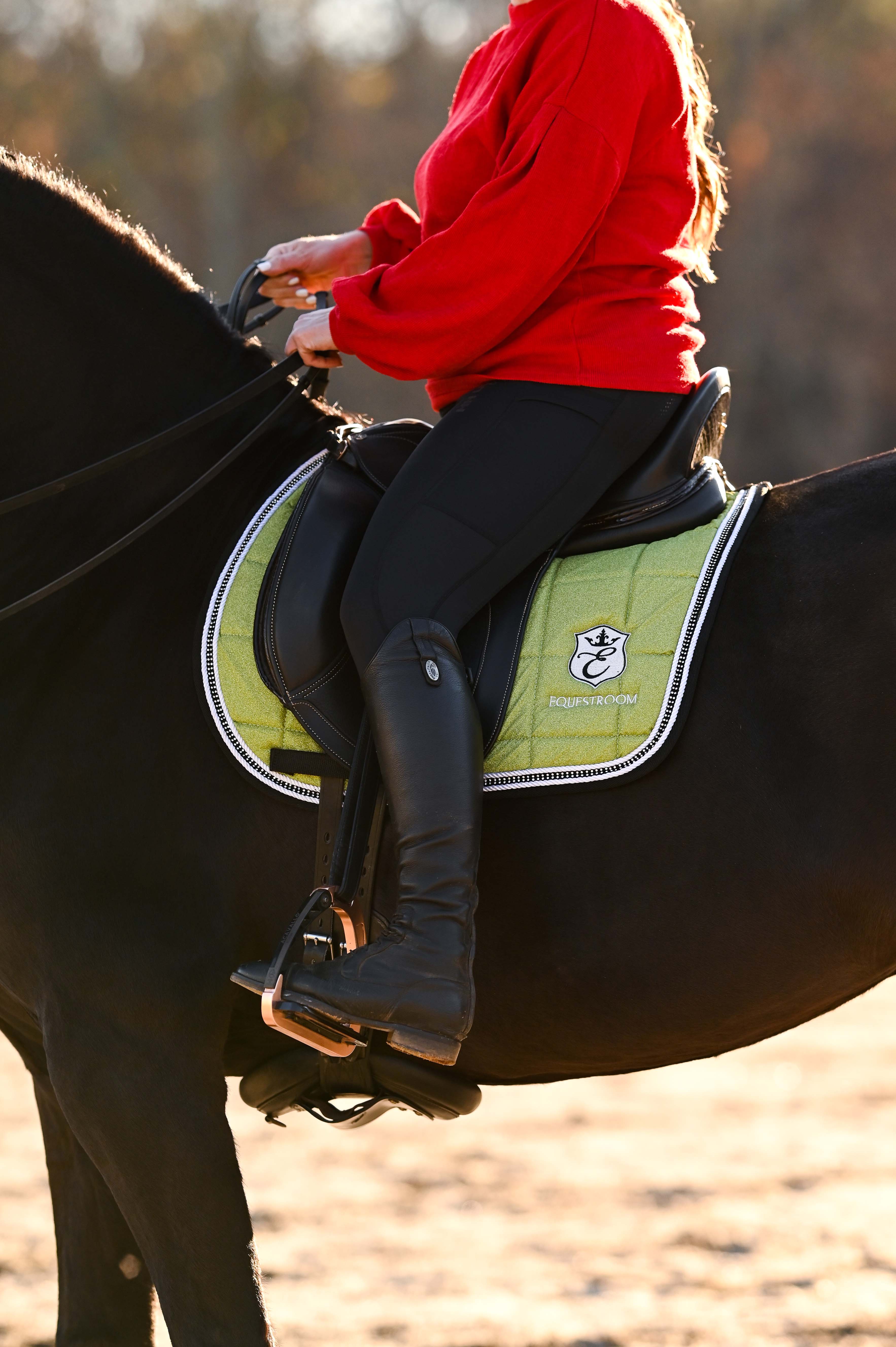 Lemongrass Saddle Pad - Equestroom - Equiluxe Tack