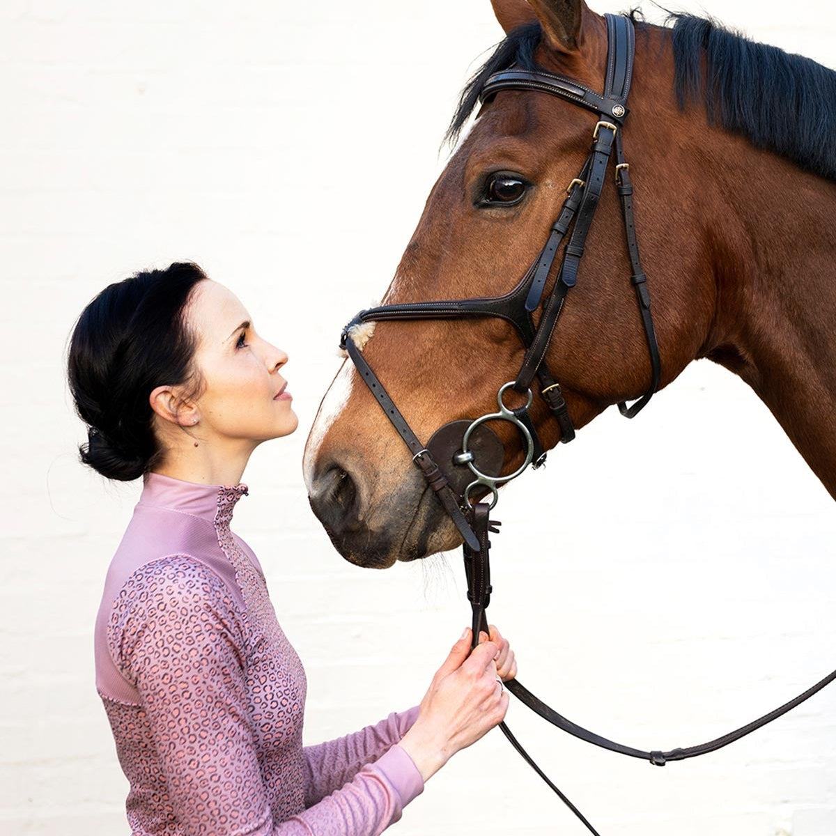 Leopard in Rose Sport Sun Shirt - Espoir Equestrian - Equiluxe Tack