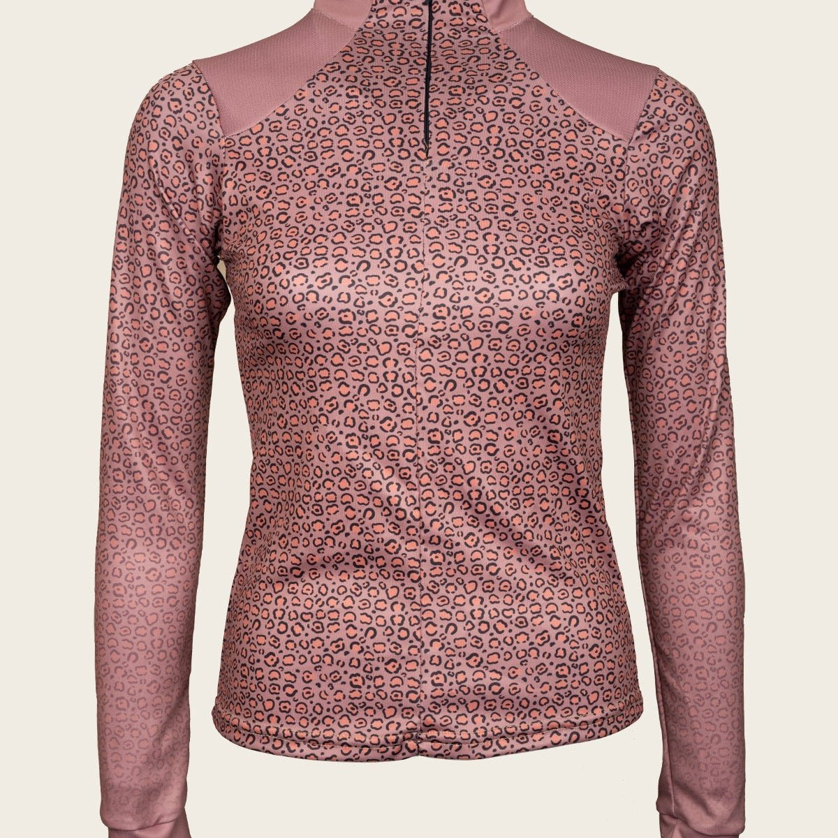 Leopard in Rose Sport Sun Shirt - Espoir Equestrian - Equiluxe Tack