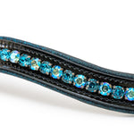 Limited Edition Atlantis Wave Browband with Snaps - Halter Ego® - Equiluxe Tack