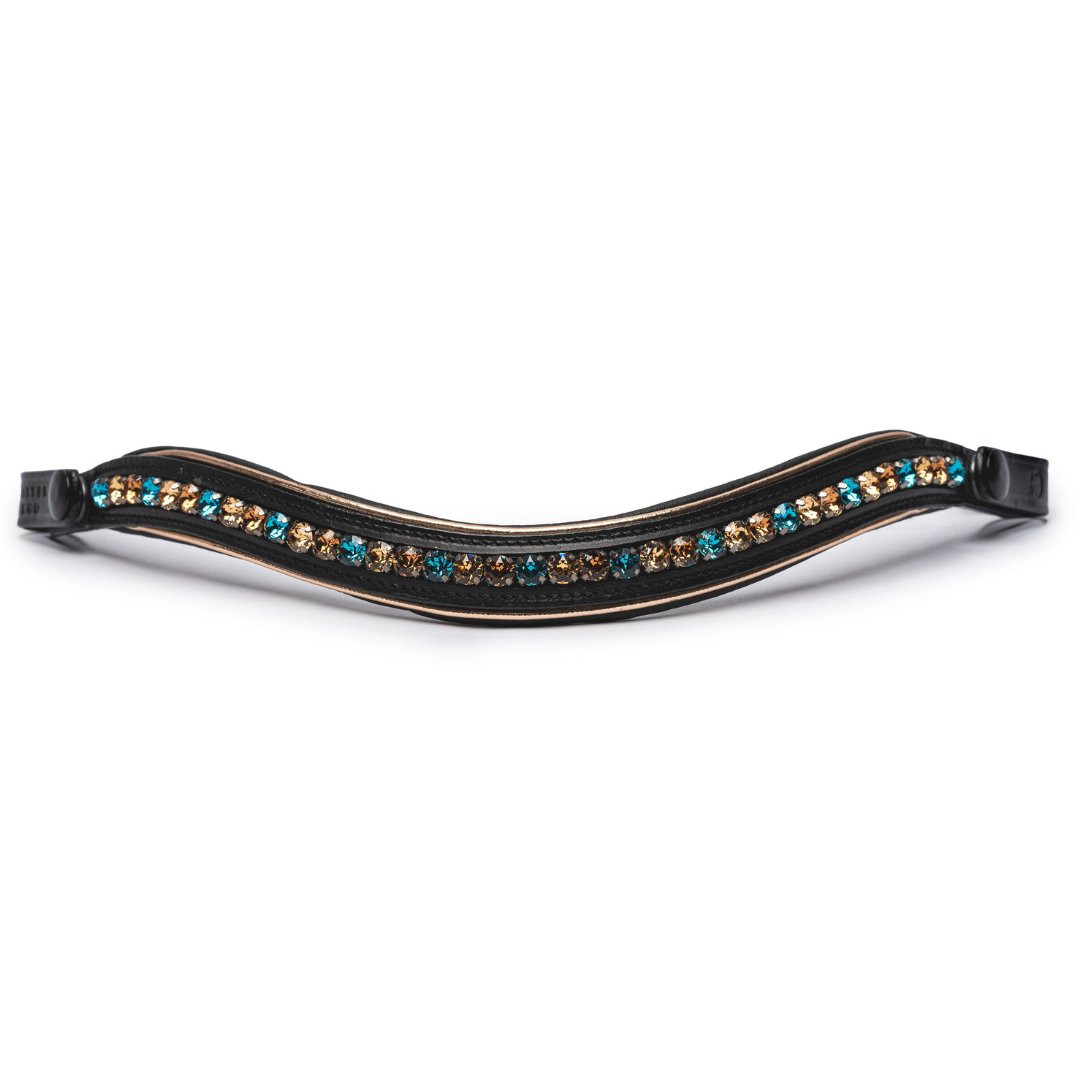 Limited Edition Yuletide Wave Browband - Halter Ego® - Equiluxe Tack