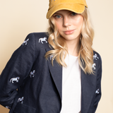 Ronner Equestrian Cotton Carousel Cap | Mustard
