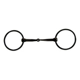 Loose Ring Black Sweet Iron Snaffle Bit - Equiluxe Tack - Equiluxe Tack