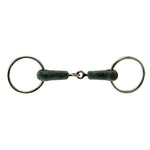 Loose Ring Hard Rubber Mouth Snaffle Stainless Steel Bit - Equiluxe Tack - Equiluxe Tack