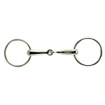 Loose Ring Stainless Steel Thick Hollow Mouth Snaffle Bit - Equiluxe Tack - Equiluxe Tack