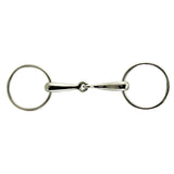 Loose Ring Stainless Steel Thick Hollow Mouth Snaffle Bit - Equiluxe Tack - Equiluxe Tack