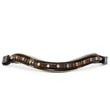 Lyamora Limited Edition Black Patent Snap Browband - Halter Ego® - Equiluxe Tack