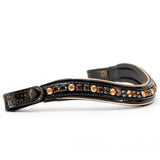 Lyamora Limited Edition Black Patent Snap Browband - Halter Ego® - Equiluxe Tack