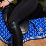 Majorelle Blue Saddle Pad Set - Equestroom - Equiluxe Tack