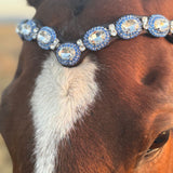 Majorelle Blue Saddle Pad Set - Equestroom - Equiluxe Tack