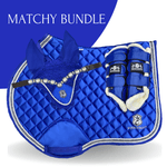 Majorelle Blue Saddle Pad Set - Equestroom - Equiluxe Tack