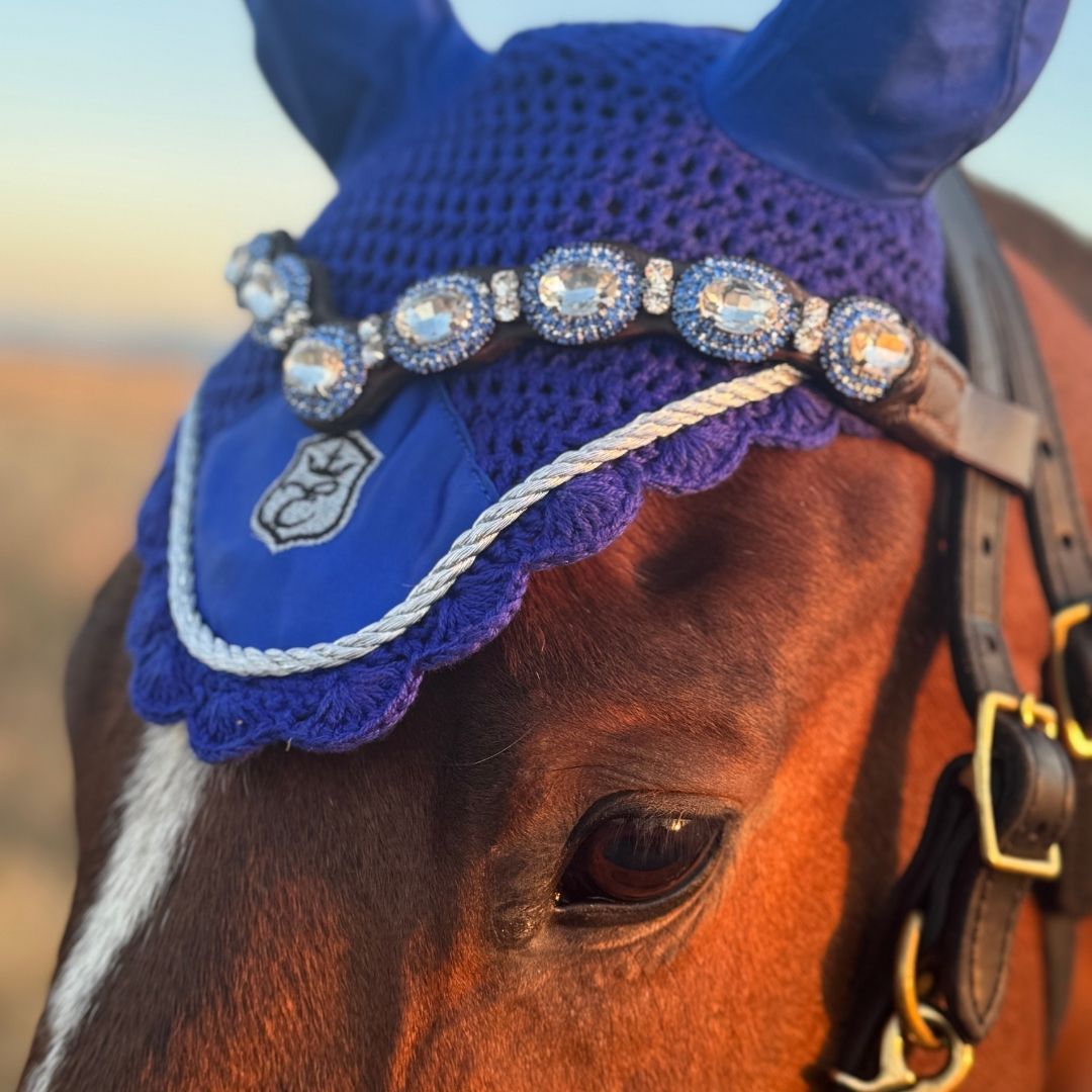 Majorelle Blue Saddle Pad Set - Equestroom - Equiluxe Tack