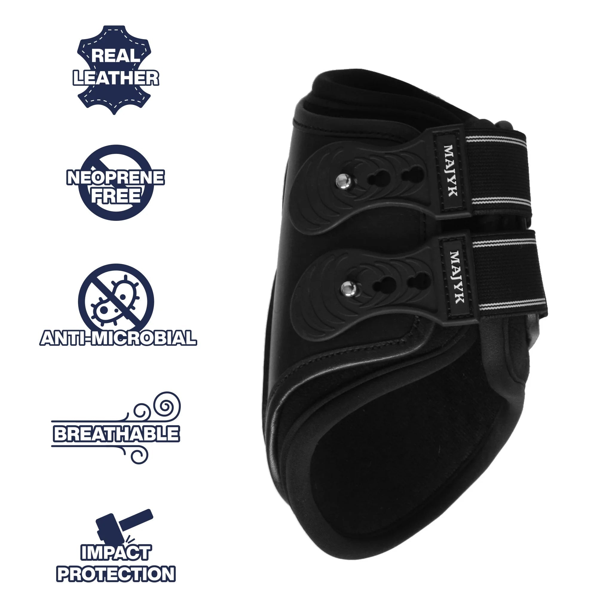 Majyk Equipe Boyd Martin Leather Hind Boot with Removable Liner - Majyk Equipe - Equiluxe Tack