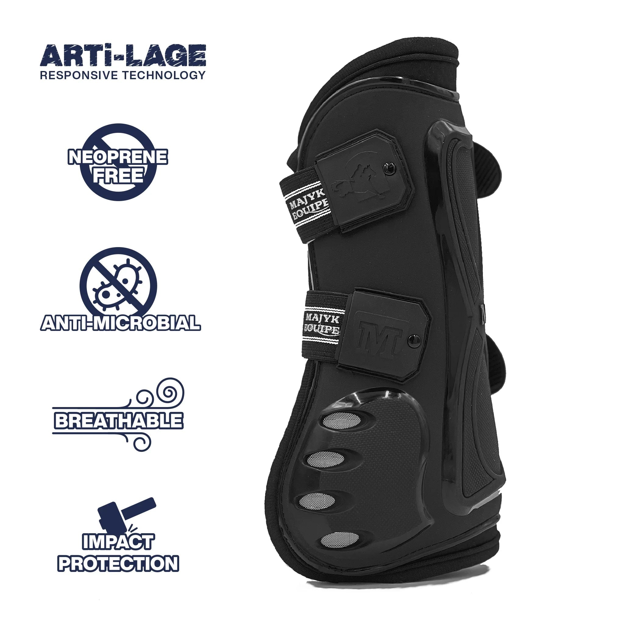 Majyk Equipe Boyd Martin Stadium Tendon Jump Boot with ARTi - LAGE Technology - Majyk Equipe - Equiluxe Tack