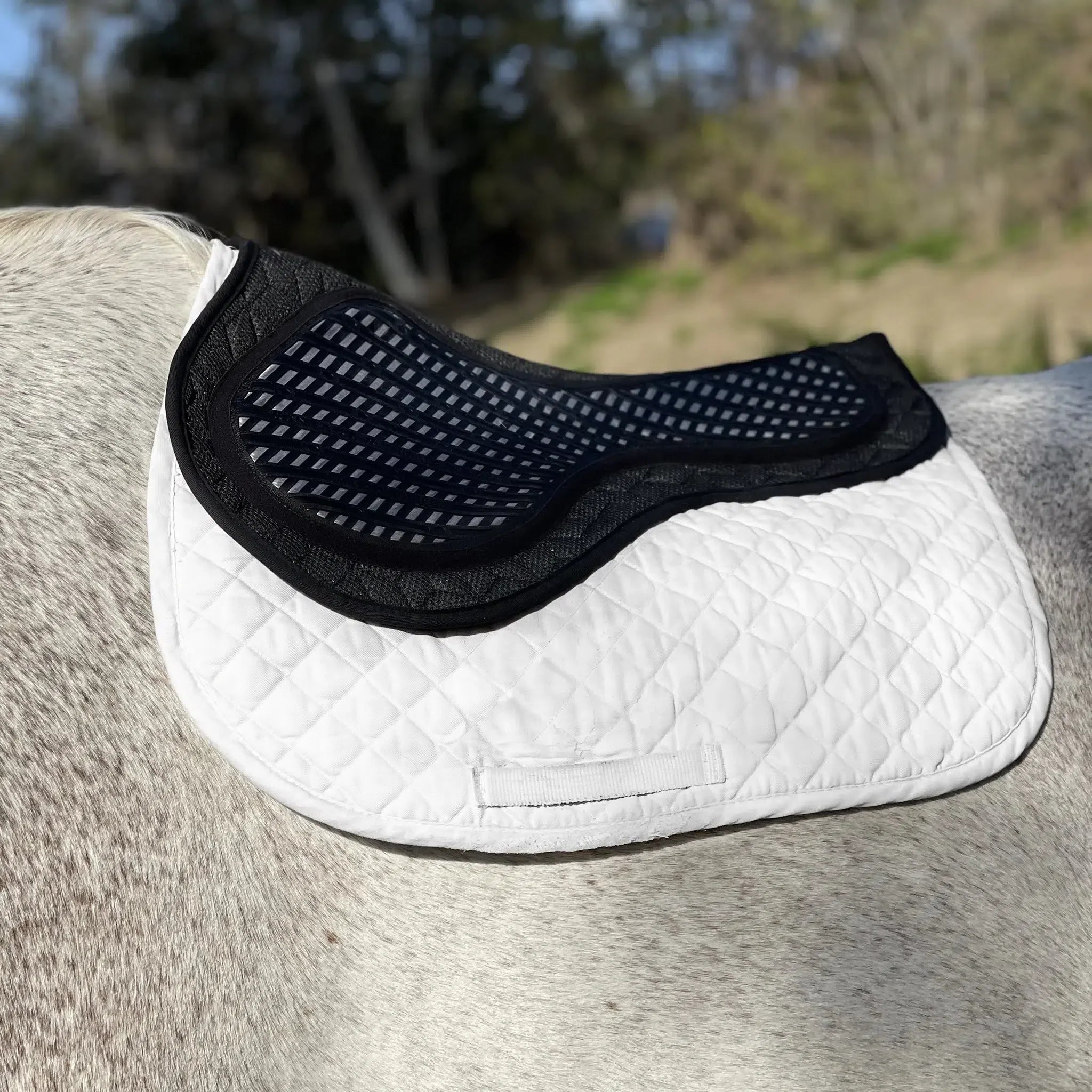 Majyk Equipe Contact - X Reversible Anti - Slip Half Pad - Majyk Equipe - Equiluxe Tack