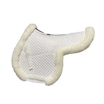 MAJYK EQUIPE® ‘ERGONOMICS’ CORRECTION FLEECE HUNTER PAD WITH IMPACT SHIMS - Majyk Equipe - Equiluxe Tack